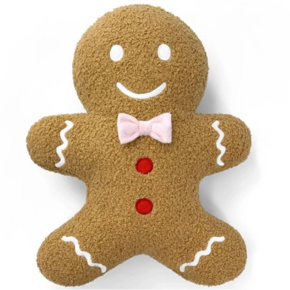 ✨FIRM✨ Target Bullseye’s Playground Christmas Holiday Gingerbread Throw Pillow